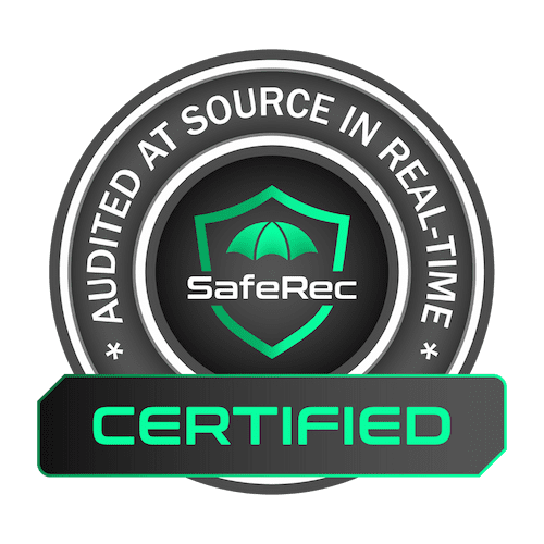 SareRec Certified